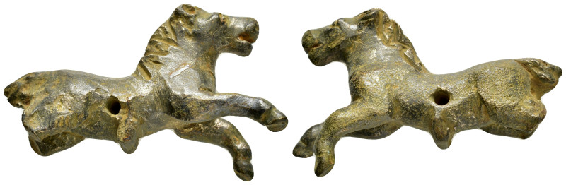 ANCIENT ROMAN BRONZE HORSE FIGURINE.(1st - 2nd Century).Ae.

Condition : Good ...