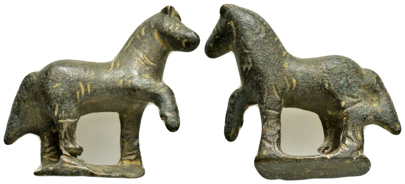 ANCIENT ROMAN BRONZE HORSE FIGURINE.(1st - 2nd Century).Ae.

Condition : Good ...