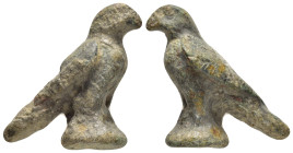 ANCIENT ROMAN BRONZE EAGLE FIGURINE.(1st - 2nd Century).Ae.

Condition : Good very fine.

Weight : 28.71 gr
Diameter : 40 mm