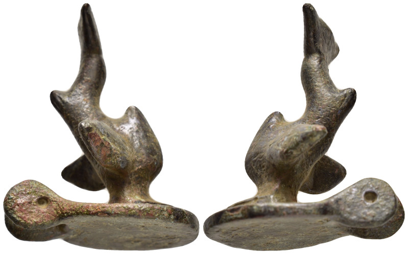 ANCIENT ROMAN BRONZE DOLPHIN FIGURINE.(1st - 2nd Century).Ae.

Condition : Good ...