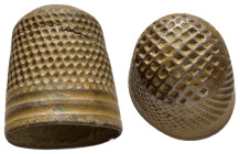 ANCIENT BYZANTINE THIMBLE.(9th-110th century).Ae.

Condition : Good very fine.

Weight : 6.23 gr
Diameter : 16 mm