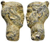 ROMAN LEAD VATIVE HEAD of a MALE.(Circa. 1st - 3rd Century).Pb.

Condition : Good very fine.

Weight : 26.10 gr
Diameter : 31 mm