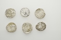 MEDIEVAL SILVER COINS.SOLD AS SEEN.NO RETURN.