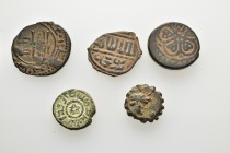 ISLAMIC BRONZE COINS.SOLD AS SEEN.NO RETURN.