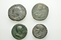 ANCIENT BRONZE COINS.SOLD AS SEEN.NO RETURN.