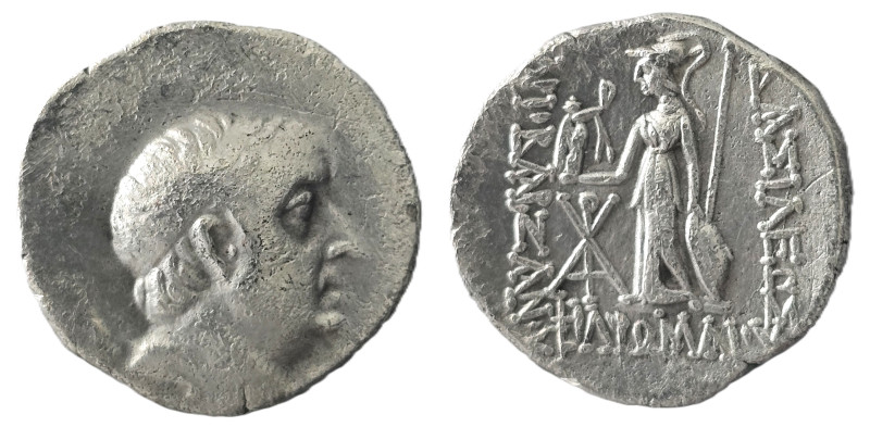 KINGS OF CAPPADOCIA. Ariobarzanes I 96-63 BC. Drachm , Mint A (Eusebeia), RY 13 ...