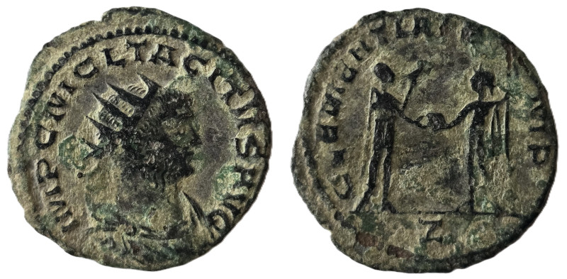 Roman Imperıal Coıns…….
Tacitus. A.D. 275-276. AE antoninianus Cyzicus mint, st...