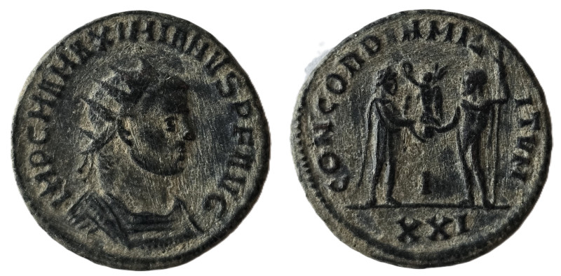 Roman Imperıal Coıns…….
Maximianus. First reign, A.D. 286-305. AE post-reform r...