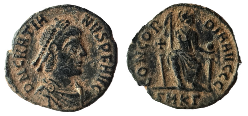 Roman Imperıal Coıns…….
Gratian. A.D. 367-383. AE centenionalis  Cyzicus mint, ...