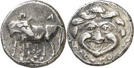 (350-300 a.C.). Misia. Parion. Hemidracma. (S. 3920 var) (BMC. XV, 28). 2,53 g. MBC.