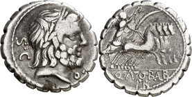 (hacia 83-82 a.C.). Gens Antonia. Denario. (Bab. 1) (S. 1b) (Craw. 364/1c). 3,82 g. MBC-.