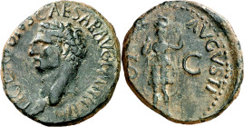 (41-42 d.C.). Claudio. As. (Spink 1857) (Co. 14) (RIC. 95). 11,54 g. MBC.