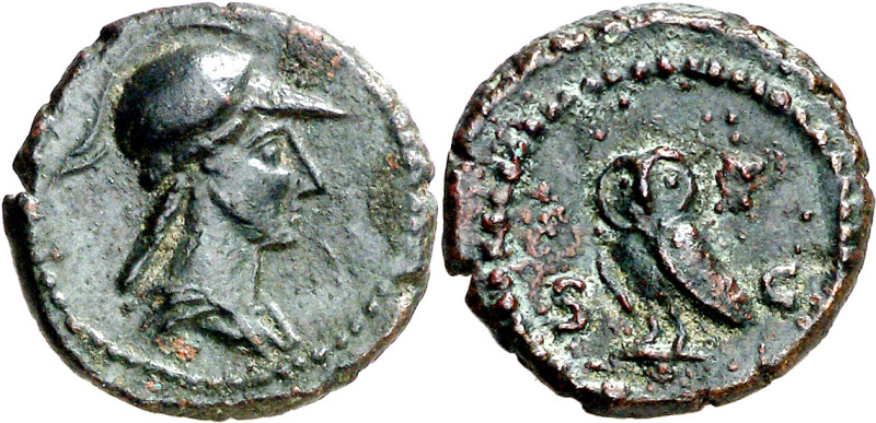 (s. I-II d.C.). Anónima. Cuadrante. (Spink 2918 var) (Co. VIII, pág. 268, nº 7 v...