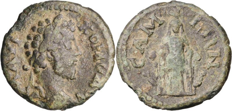 s/d. Cómodo. Jonia. Samos. AE 17. (S.GIC. 1982) (RPC. IV. 2, 1059 (temporal)). 2...