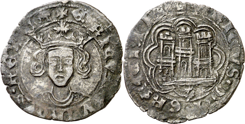 Enrique IV (1454-1474). Palencia. Cuartillo. (AB. 752). Escasa. 2,66 g. MBC-/BC+...