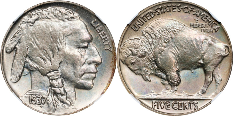 1937 Buffalo Nickel. Proof-67 (NGC).
PCGS# 3996. NGC ID: 278Z.