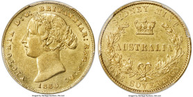 Victoria gold Sovereign 1860-SYDNEY AU Details (Cleaned) PCGS, Sydney mint, KM4, Marsh-A365 (R). Privately purchased from Jaggard's in Sydney, Austral...