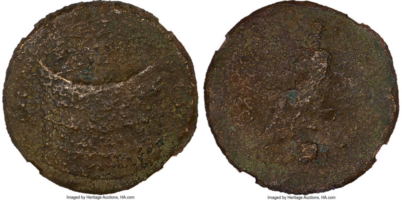 Titus, as Augustus (AD 79-81). AE sestertius (33mm, 17.09 gm, 6h). NGC VG 5/5 - ...