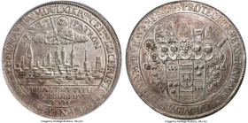 Münster. Free City Taler 1661 MS62 NGC, KM75, Dav-5603. This highly sought-after type is usually found in poorer conditions, making this specimen a ra...