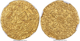 Edward IV (1st Reign, 1461-1470) gold Ryal (Rose Noble) ND (1464-1470) XF45 NGC, Tower mint, Crown mm, Light Coinage, S-1950, N-1549. 7.72gm. ЄD | WΛR...