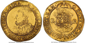 Elizabeth I (1558-1603) gold Pound ND (1600) AU Details (Edge Filing) NGC, Tower mint, O mm, Sixth issue, S-2534, N-2008. 11.28gm. An always in-demand...