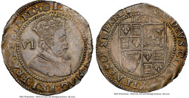 James I (1603-1625) 6 Pence 1621 MS62 NGC, Tower mint, Rose mm, KM77, S-2670. 2.98gm. A surprisingly scarce date, with only two found in NGC's census,...