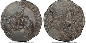 Charles I Crown ND (1642-1643) AU53 NGC, Truro mint, Rose mm, S-3045, N-2531. 29.49gm. A favorite of British numismatists, not only as a product from ...