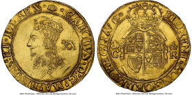 Charles I gold Unite (20 Shillings) ND (1639-1640) UNC Details (Cleaned) NGC, Tower mint, S-2692, N-2153. 9.12gm. Tun mm. An exemplary representative ...