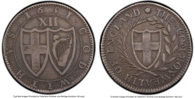 Commonwealth silver Proof Pattern Shilling 1651 PR53 PCGS, ESC-173 (R3). Milled edge. Sun mm. By Pierre Blondeau. Scarce Pattern seen here with the on...
