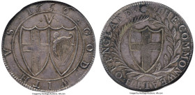 Commonwealth Crown 1656/4 MS61 NGC, Sun mm, KM392, S-3214, ESC-54 (R). From the upper echelon of the certified population for this date-type, not witn...
