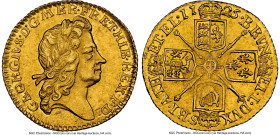 George I gold 1/2 Guinea 1725 MS64 NGC, KM560, S-3637. A captivating fractional issue whose level of originality and clarity endure 300-years later ne...