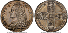 George II "Lima" Crown 1746 MS62 NGC, KM585.3, S-3689. Among the most coveted types from the reign of George II and one of instantly recognizable orig...