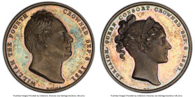 William IV silver Specimen "Coronation" Medal 1831 SP64 PCGS, BHM-1475, Eimer-1251. 33mm. By W. Wyon. The official Royal Mint issue for the coronation...