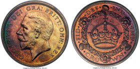 George V 6-Piece Certified Proof Set 1927 PCGS, 1) Crown PR67 PCGS 2) 1/2 Crown PR67 PCGS, KM835 3) Florin PR67 PCGS, KM834 4) Shilling PR67 PCGS, KM8...