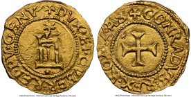 Genoa. Biennial Doges Scudo d'Oro ND (1528-1541) MS65 NGC, Fr-412. 3.39gm. A wholly unimaginable level of preservation and one accompanied by glisteni...