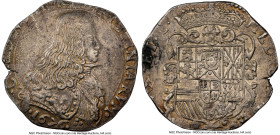 Milan. Charles II of Spain Filippo 1676 MS63 NGC, KM92, Dav-4005. A fantastic example of a typically crude issue, and while the legends are largely ob...