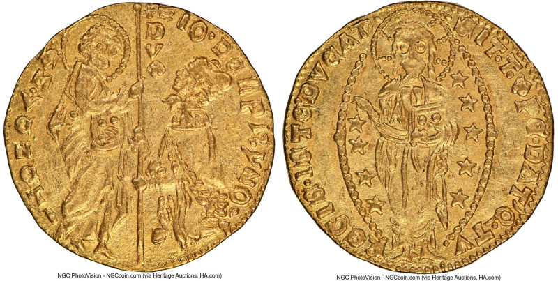 Venice. Giovanni Delfino gold Ducat ND (1356-1361) MS64 NGC, Venice mint, Fr-122...