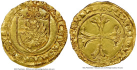 Venice. Andrea Gritti gold Scudo d'Oro ND (1523-1538) MS64 NGC, Fr-1448, Paolucci-3. 3.38gm. Beaming luster rises to the surfaces of this well-preserv...