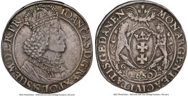 Danzig. Johann Casimir Taler 1650-GR XF40 NGC, Danzig mint, KM49, Dav-4360. A rare type not offered by this firm since 2016, especially desirable in t...