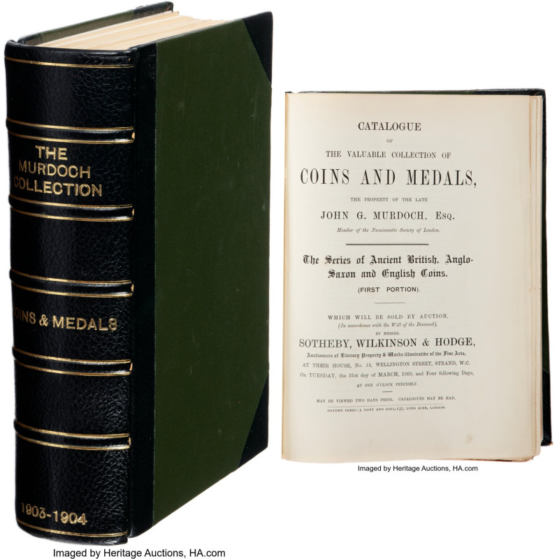 A Single Volume Encompassing Nine Sessions of the John G. Murdoch Collection, So...