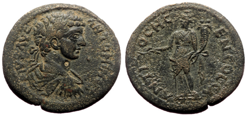 Bronze Æ
Pisidia, Antioch. Caracalla, 198-217 AD, ANTONINVS PIVS AVG. Laureate,...