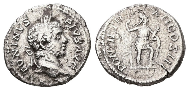 Denarius AR
Caracalla (197-217), Rome, ANTONINVS PIVS AVG, Head of Caracalla, l...