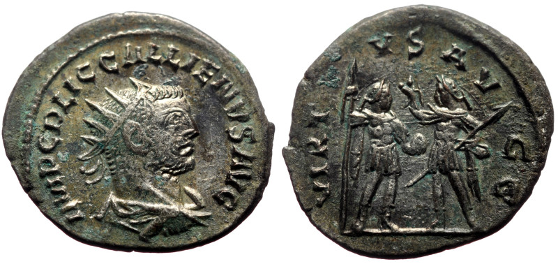 Antoninianus AR
GALLIENUS, Samosata, 253-254 AD, IMP C P LIC GALLIENVS AVG, Rad...