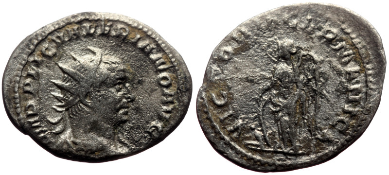 Antoninianus AR
VALERIAN I, Viminacium, circa 253 AD, IMP P LIC VALERIANO AVG, ...