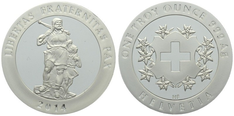 1 Oz AR
Switzerland, 2014, Wilhelm Tell
31,10 g