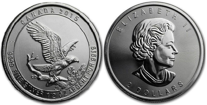 ½ Oz AR
Canada, Eagle, 2015
16,60 g