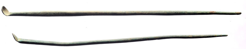 Roman medical instruments, bronze, 11-11,5 cm, 13,12 g