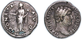 Rome Roman Empire 136 AR Denarius - Hadrian (MONETA AVG; Moneta) Silver Rome Mint 3.08g VF RIC II.3 2224 OCRE ric.2_3(2).hdn.2224