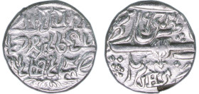 India Princely State of Jammu and Kashmir Indian princely states VS 1948 (1891) 1 Rupee - Pratap Singh (Kashmir) Silver 6.65g AU Y 24