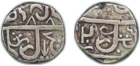 India Princely state of Datia Indian princely states 1758-1774 1 Rupee (Raja Shahi Series) Silver 10.93g VF C 27